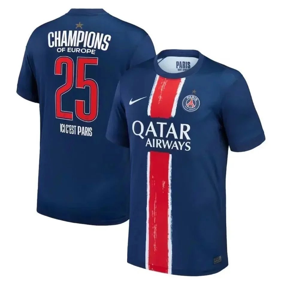 Nike Paris Saint-Germain Blue Soccer Jersey