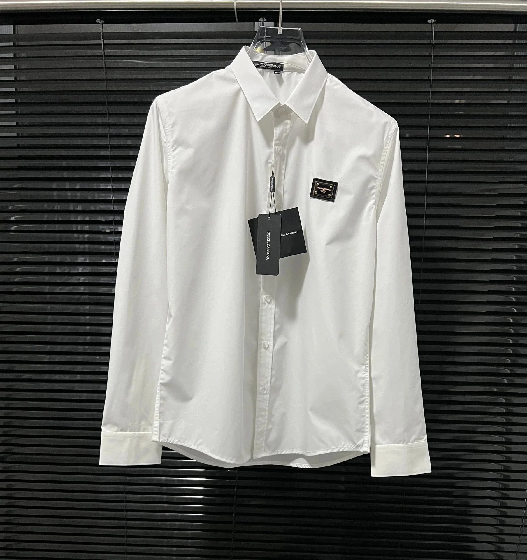 Dolce & Gabbana White Long Sleeve Shirt
