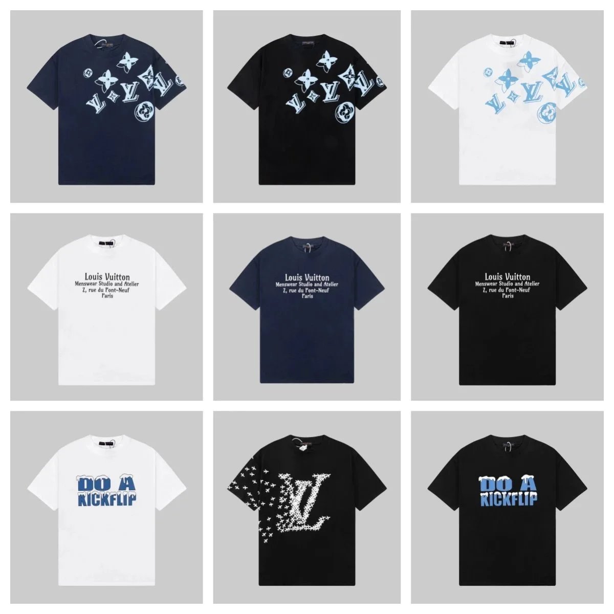 Louis Vuitton Graphic Print T-Shirts