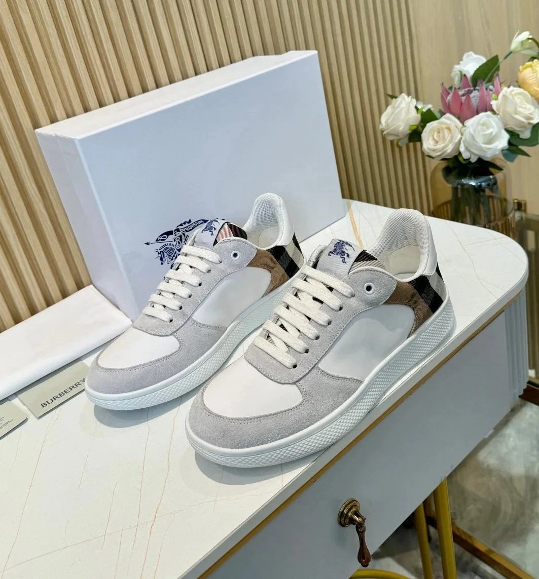 Burberry Sneakers Terrace low-top plaid — 4#