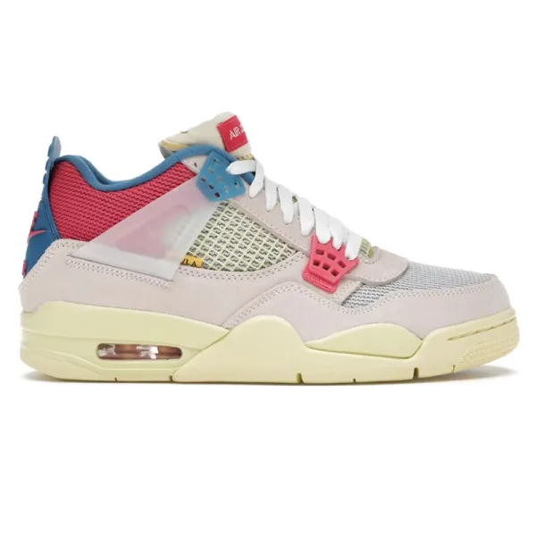 Off-White x Nike Air Jordan 4 'Sail' Sneakers - 20