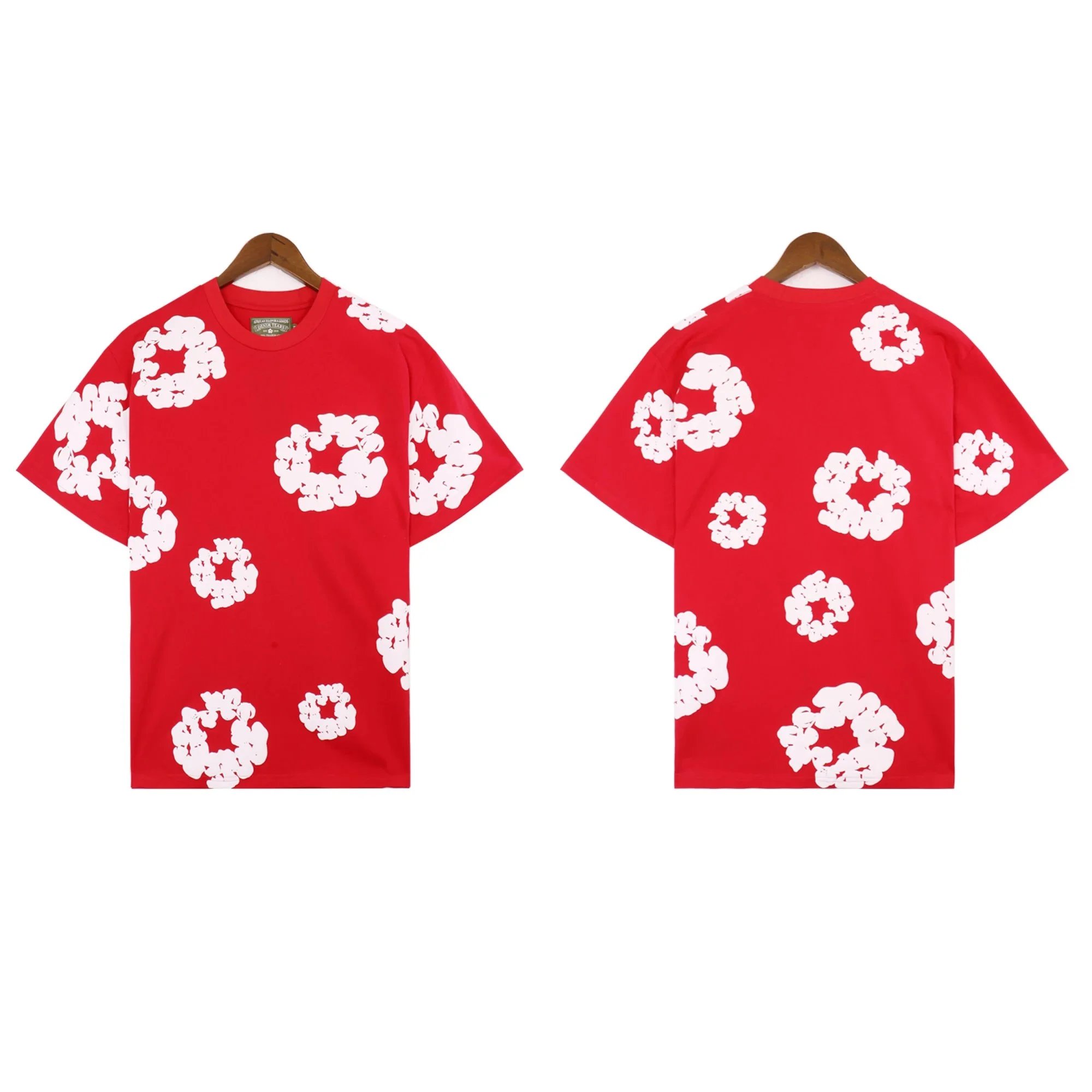 A Bathing Ape Red Floral T-Shirt