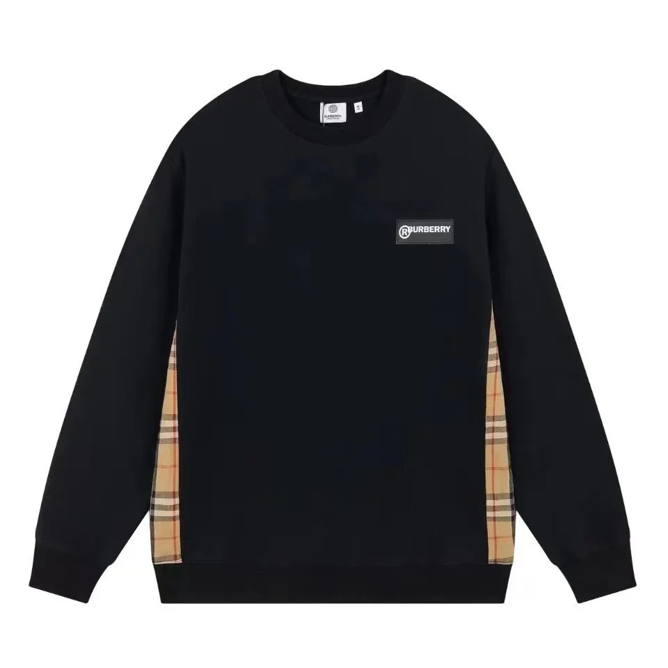 Burberry Black Long Sleeve Sweatshirt