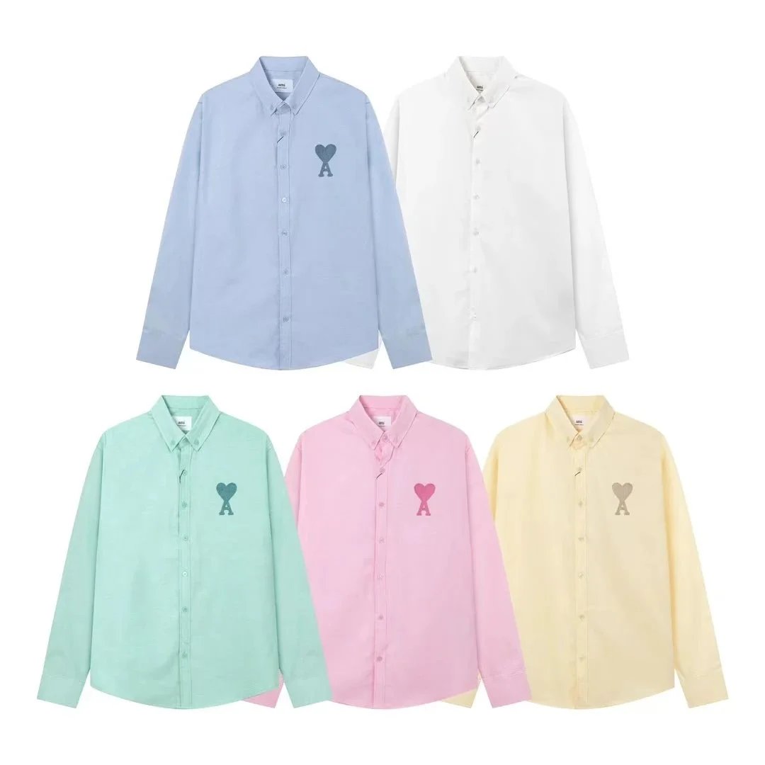 AMX Pastel Color Long Sleeve Shirts