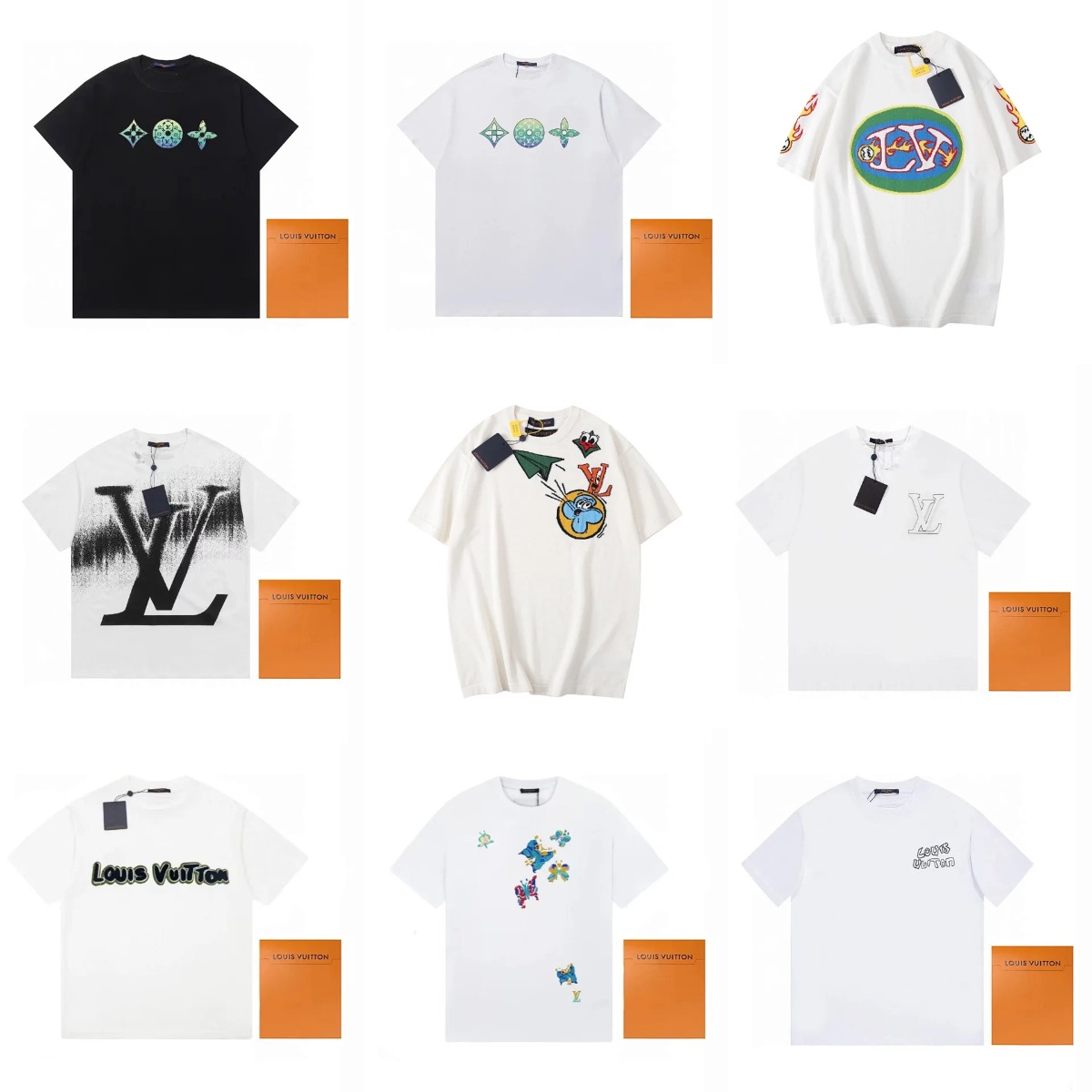 Louis Vuitton White Short Sleeve T-Shirt