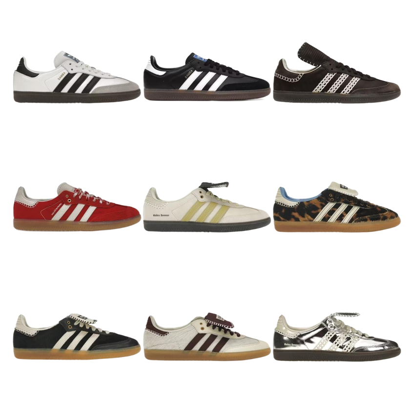 Adidas Samba Classic Sneakers in Various Colors