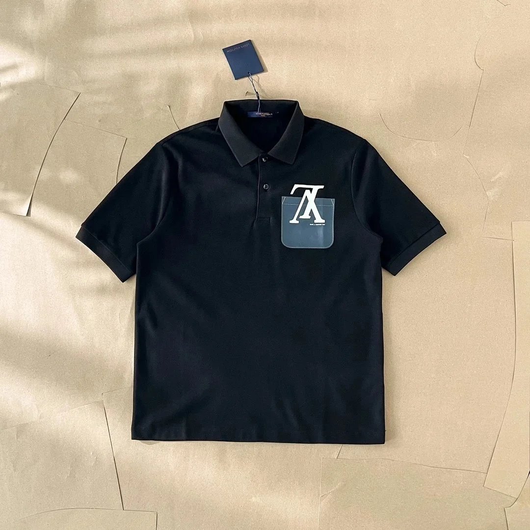 Louis Vuitton Black Polo Shirt