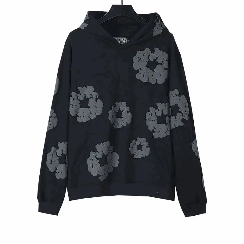 Chrom Lengend Black Hooded Sweatshirt