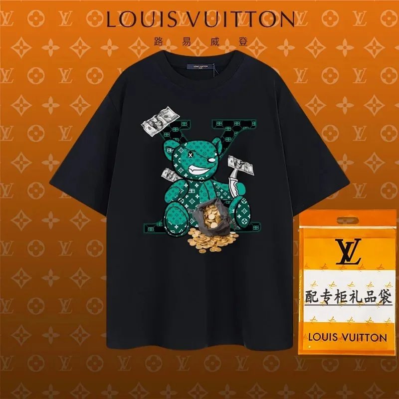 Louis Vuitton Black Graphic T-Shirt