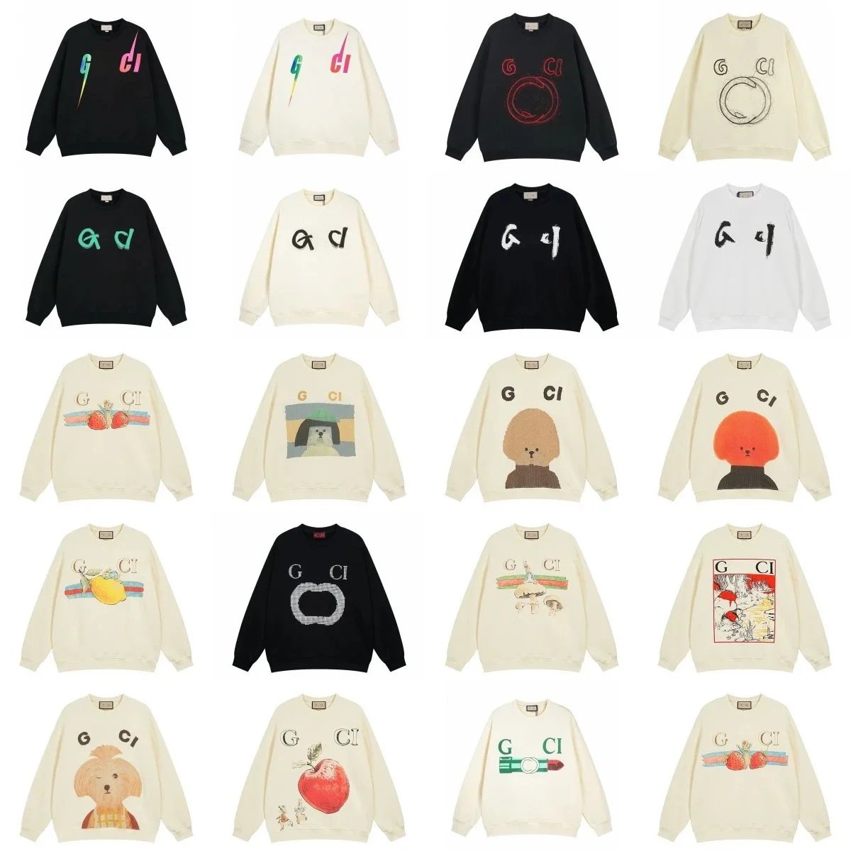Gucci Graphic Crewneck Sweatshirt