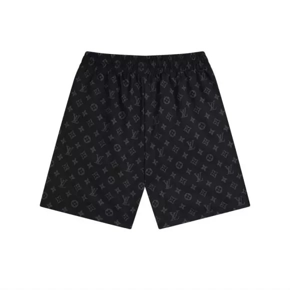 Louis Vuitton Black Monogram Shorts