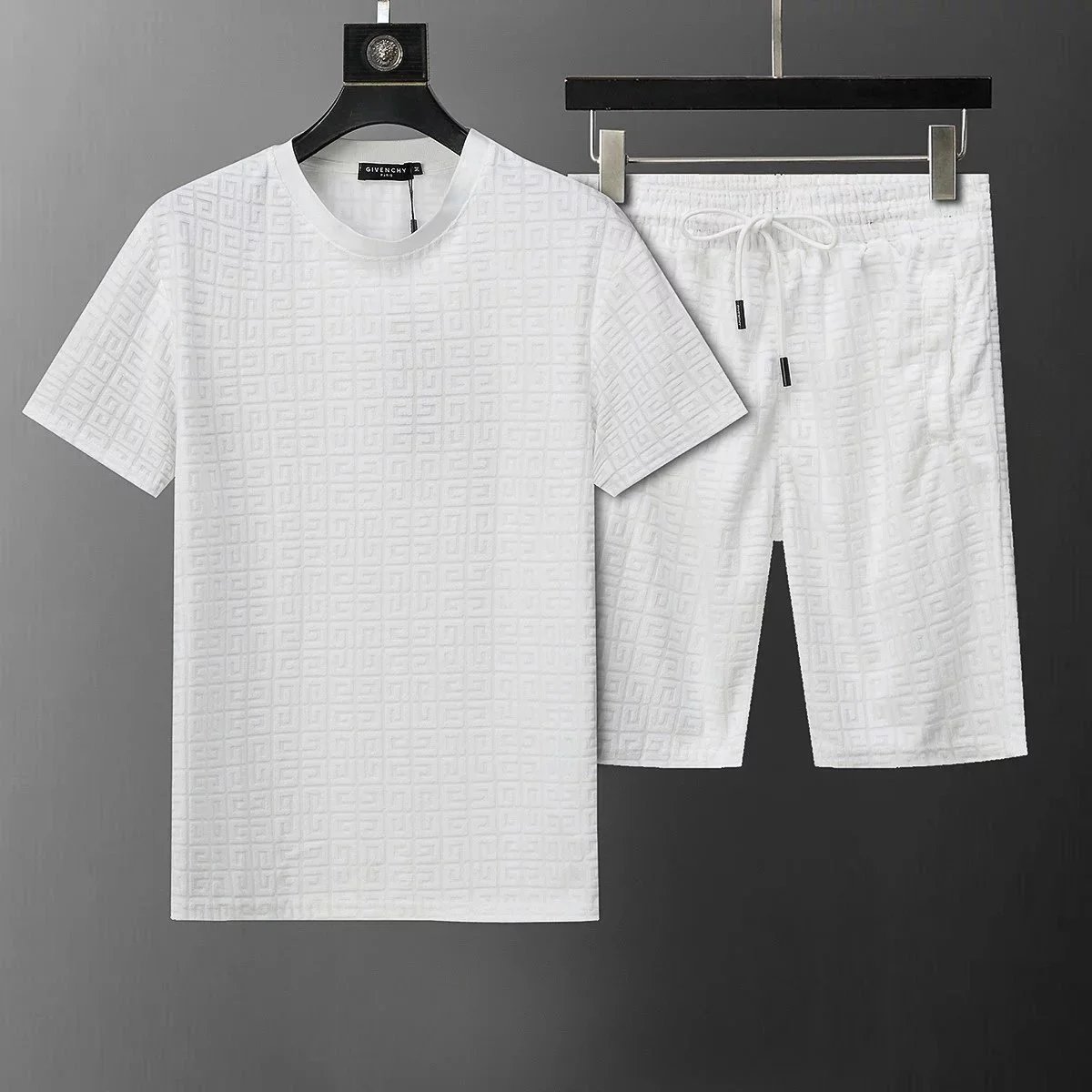 Givenchy White Short Sleeve Set
