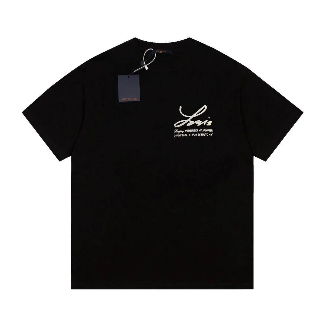 Louis Vuitton Black Short Sleeve T-Shirt