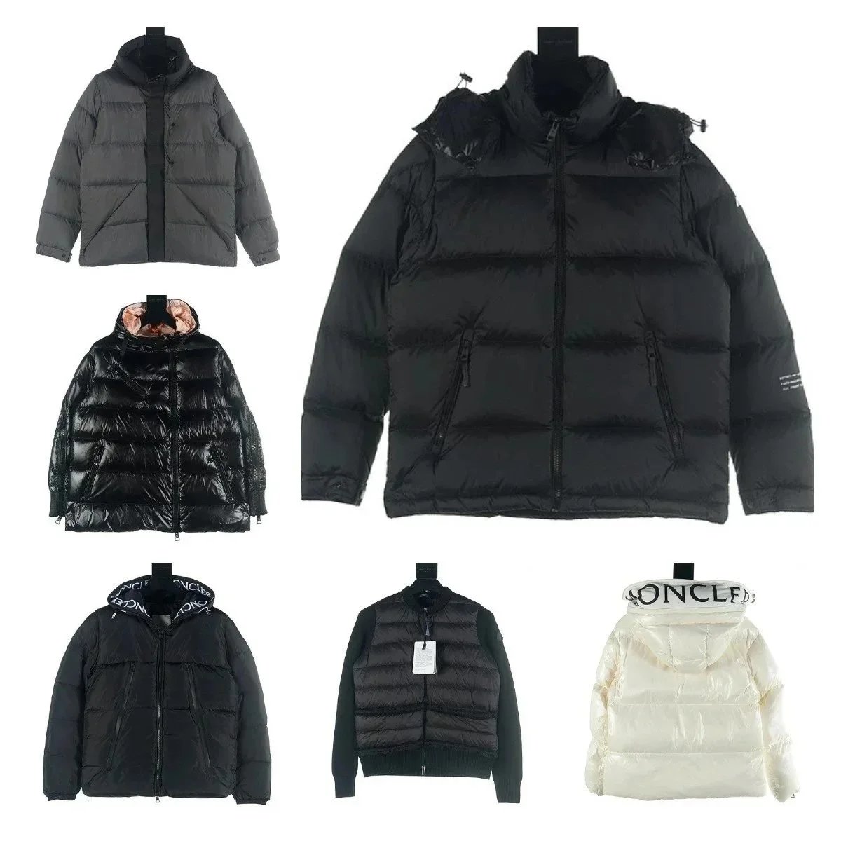 Moncler Black Puffer Jacket