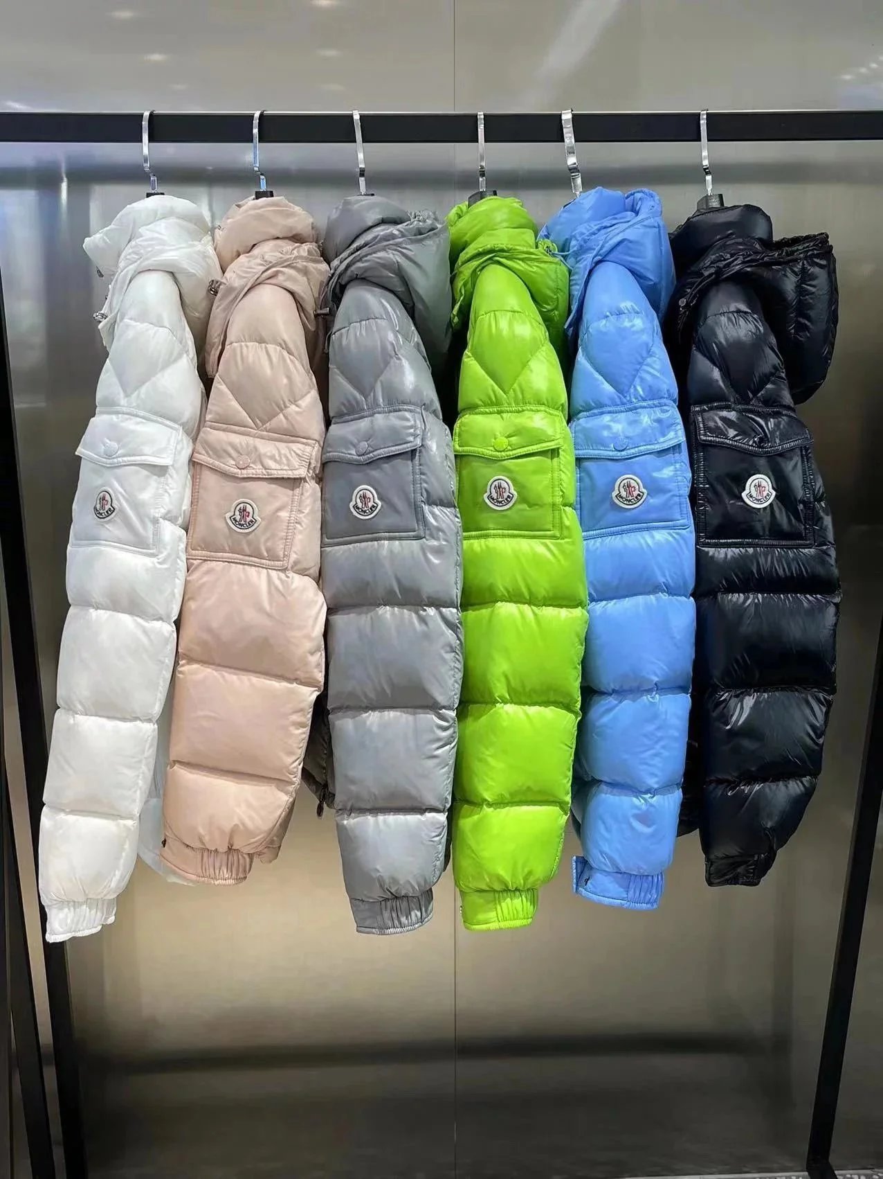 Moncler Colorful Puffer Jackets