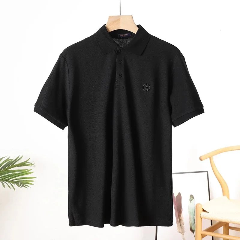 Louis Vuitton Black Short Sleeve Polo