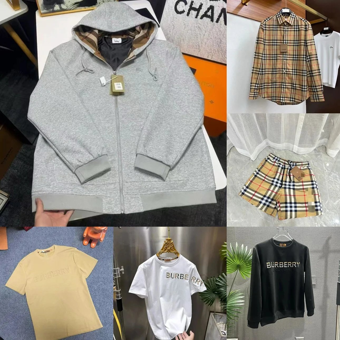 Burberry Grey Hoodie