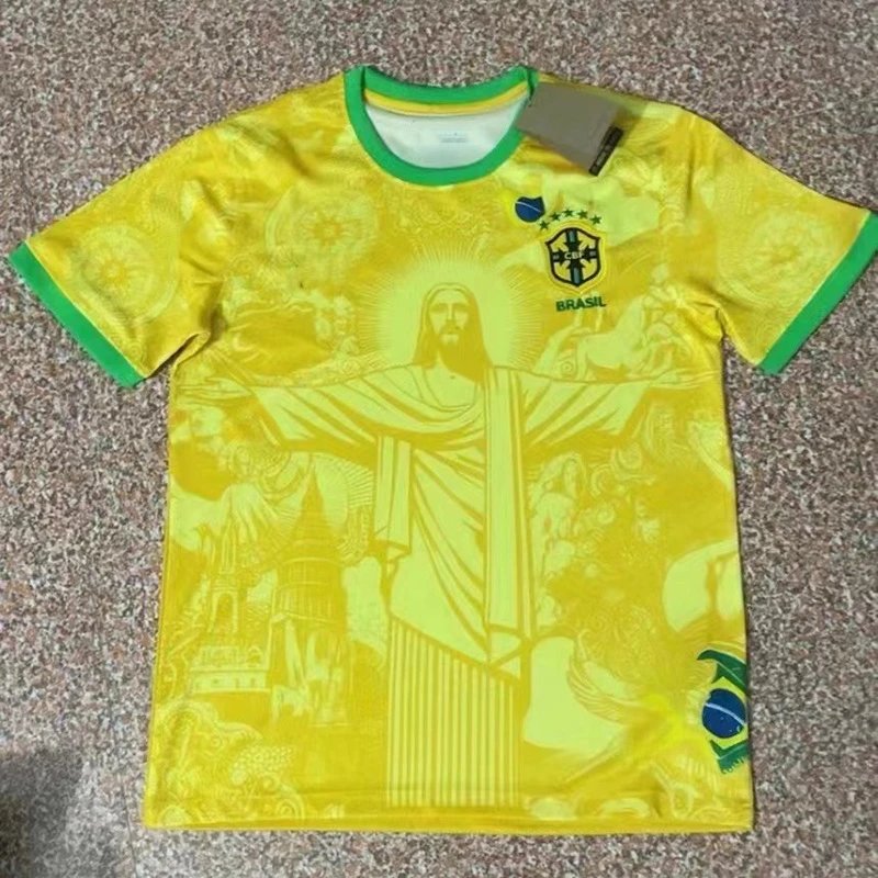 Nike Brazil 2024 Away Jersey White/Yellow/Green - 15