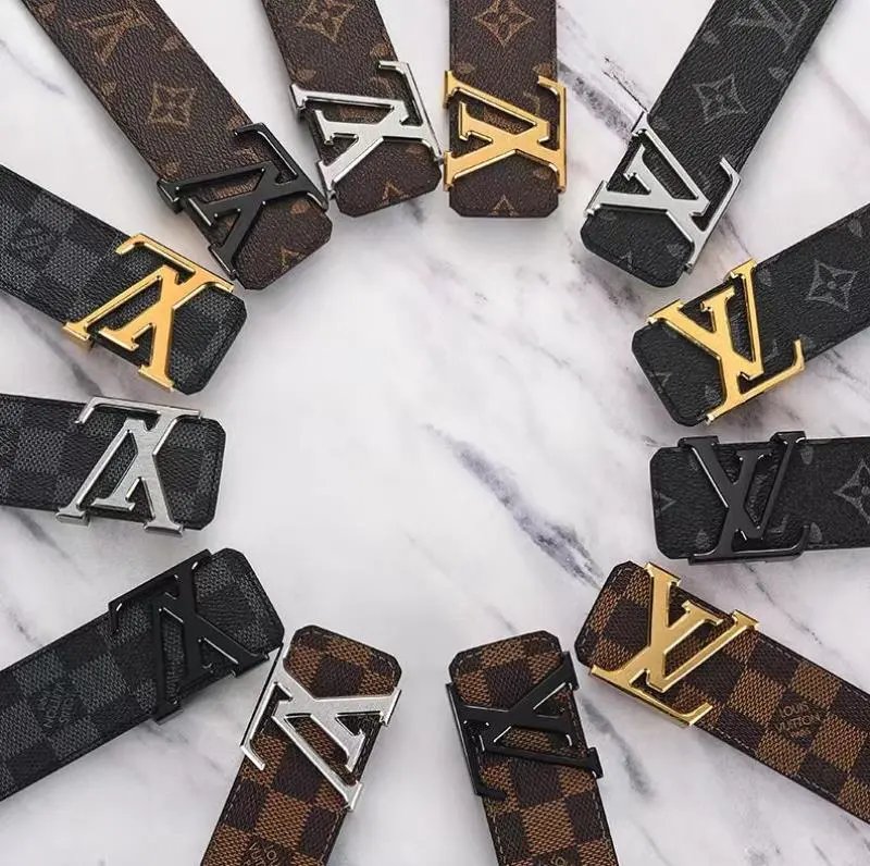 Louis Vuitton Brown Monogram Belt