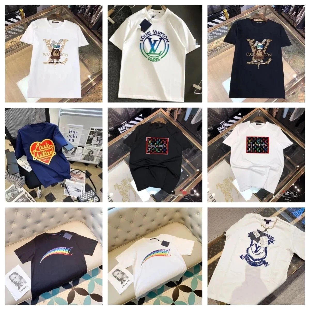 Louis Vuitton White Short Sleeve T-Shirt