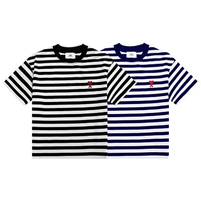 Ami Paris Striped T-Shirt [2 styles]