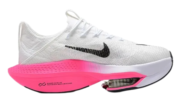 Nike ZoomX Vaporfly Next% 2 Pink White Running Shoes - 12