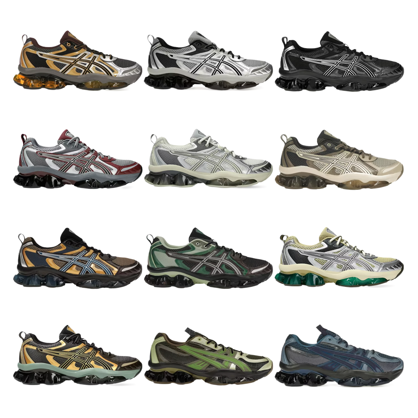 ASICS Running Shoes Multi-Color Low Top Sneakers