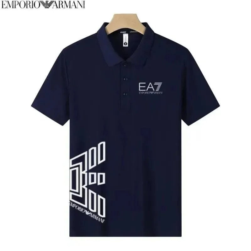 Emporio Armani Navy EA7 Polo Shirt