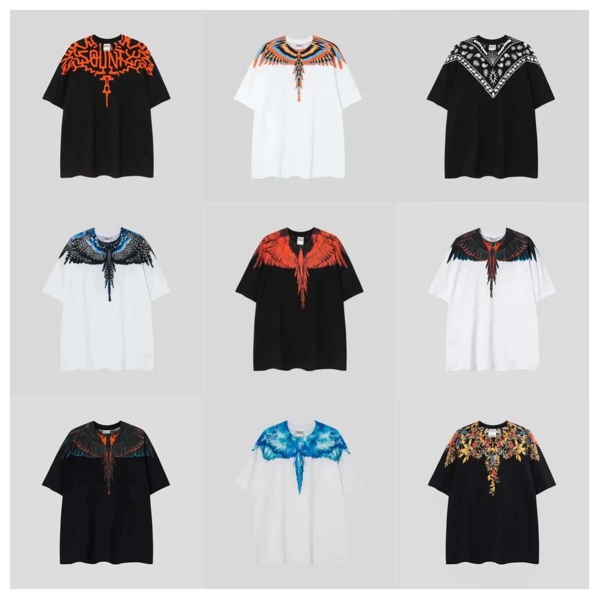 Marcelo Burlon Graphic Wing T-Shirt