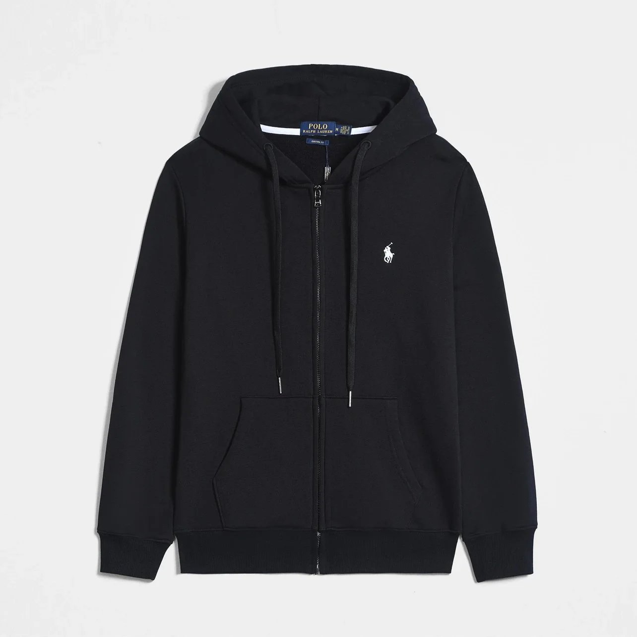 Ralph Lauren Black Zip-Up Hoodie