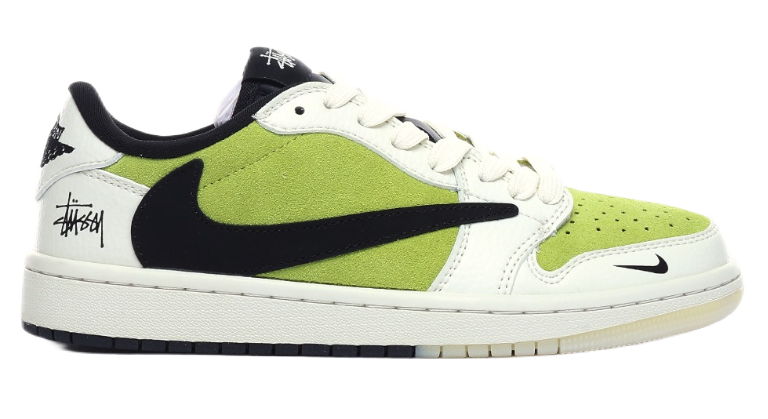 Nike x A Bathing Ape Air Jordan 1 Low 'Bapesta' Navy Beige Sneakers - 18