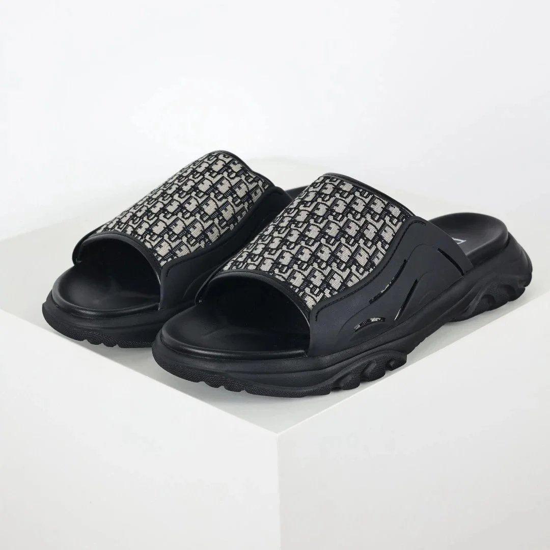 Dior Sandals Closed-Toe Slingback Buckle — 9#