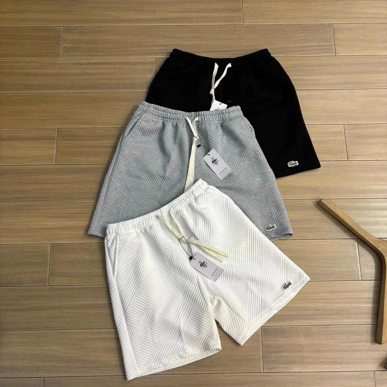 Lacoste Black, Grey,