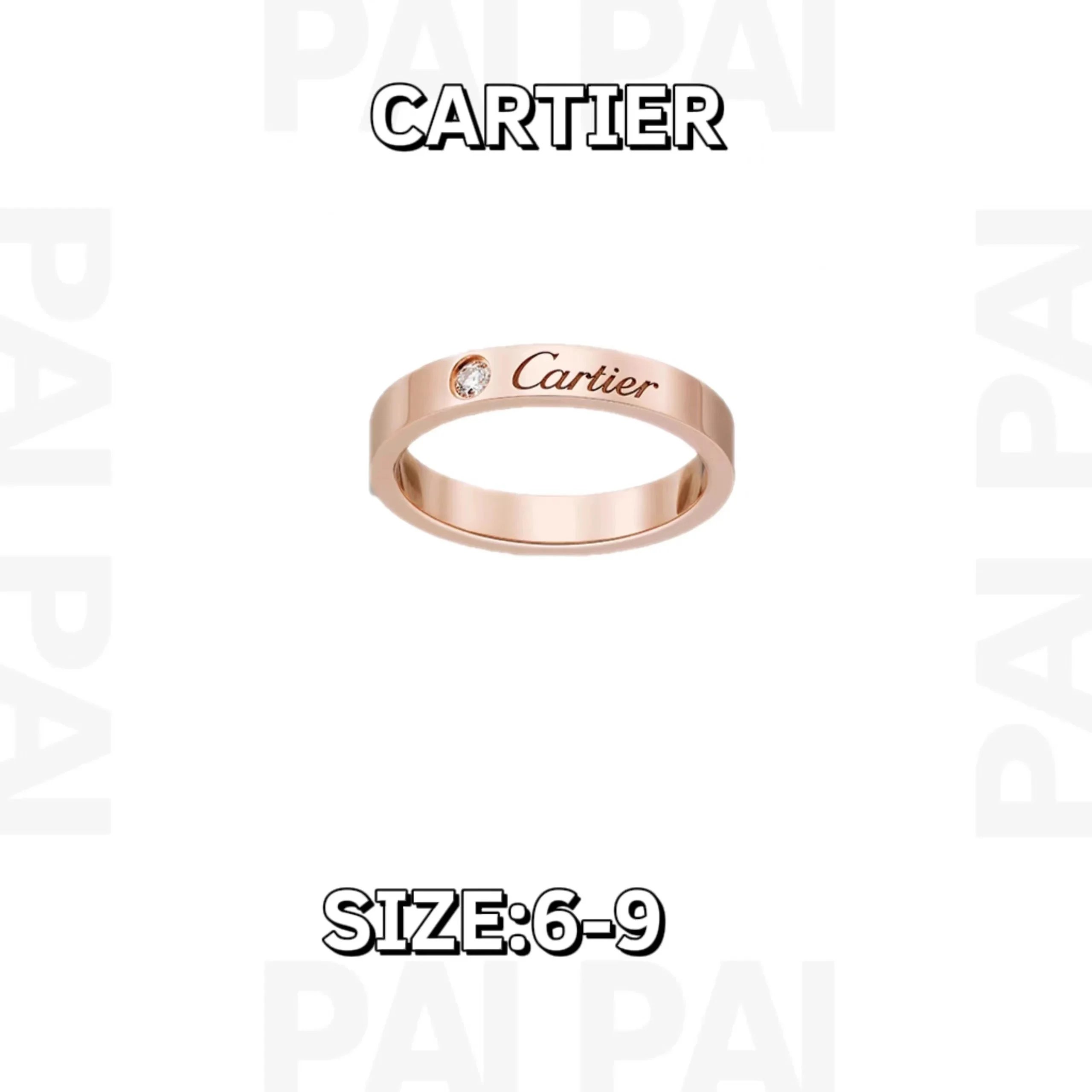 Cartier Rose Gold Ring