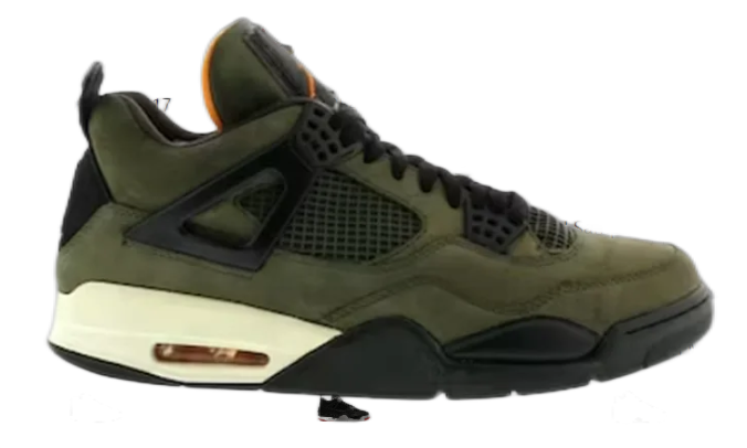 Off-White x Air Jordan 4 Sail Sneakers - 12