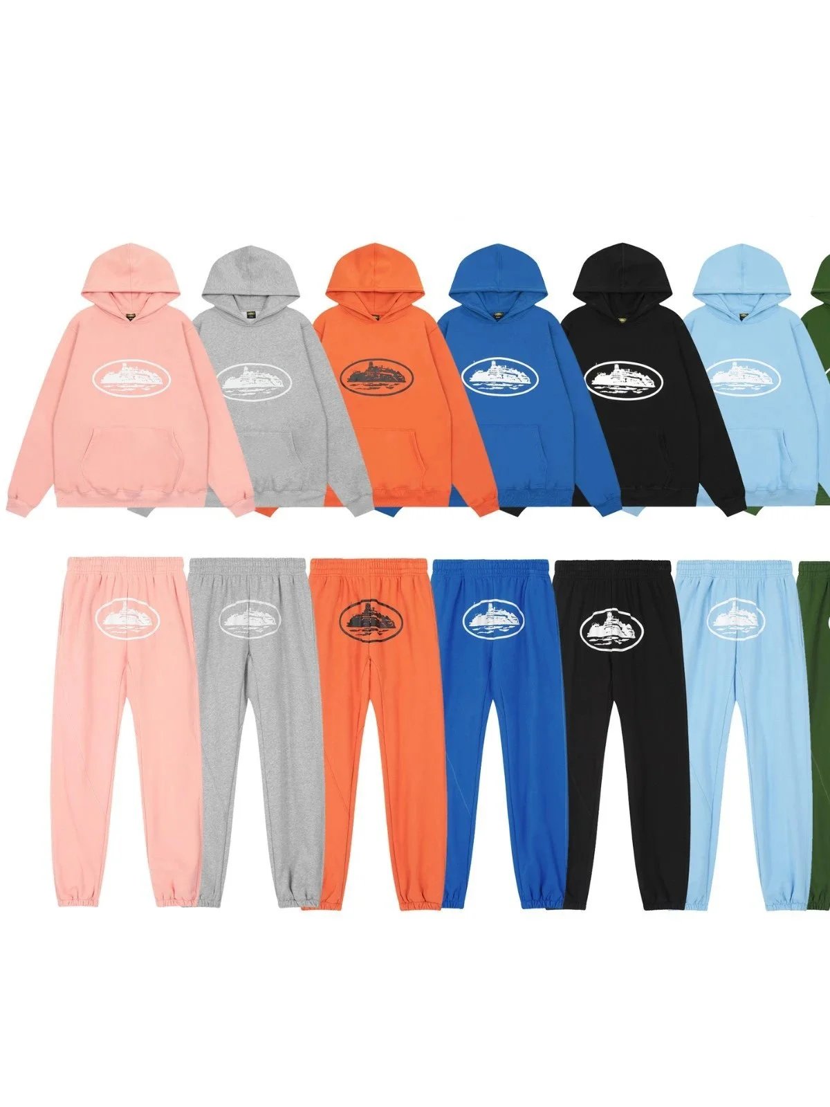 Ship Logo Hoodie and Sweatpants Set