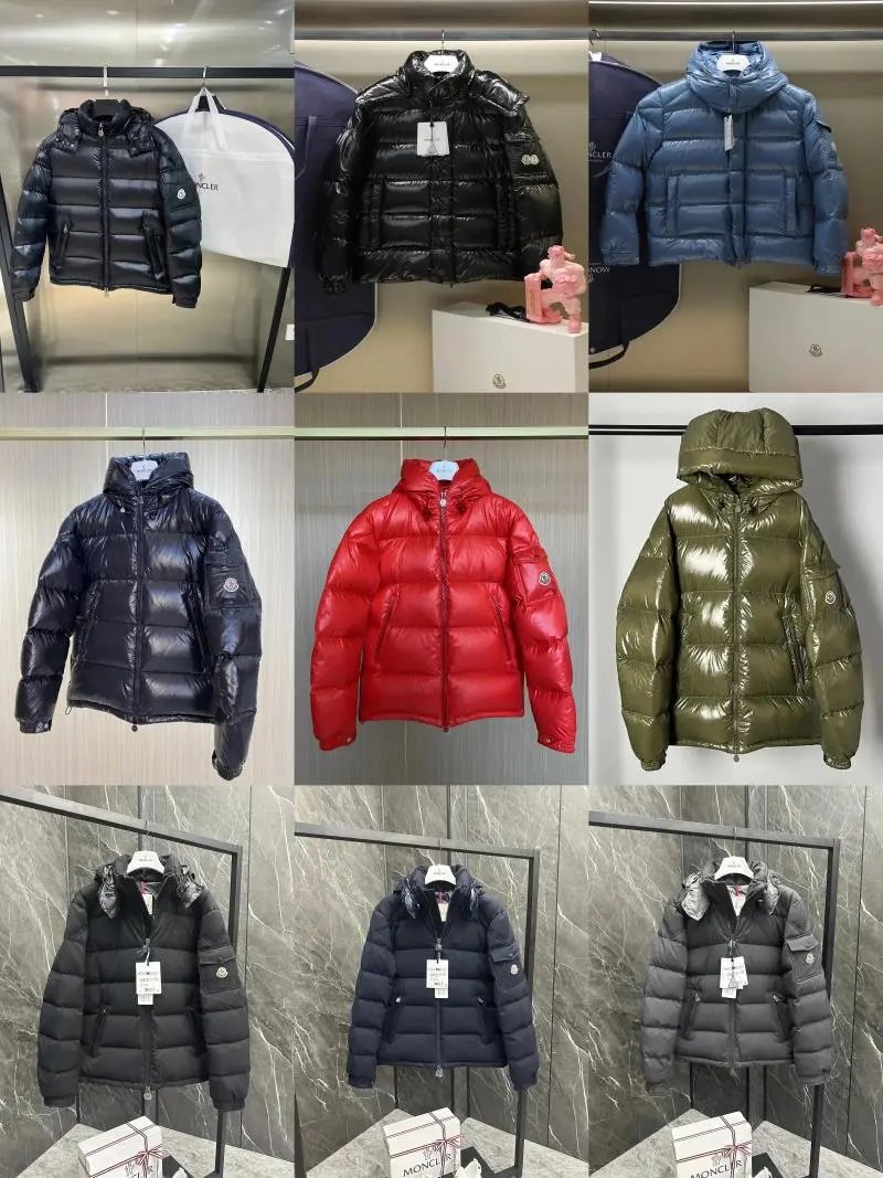 Moncler Black Puffer Jacket