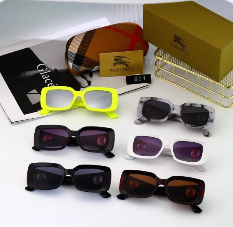 Burberry Square Sunglasses in Various Colors