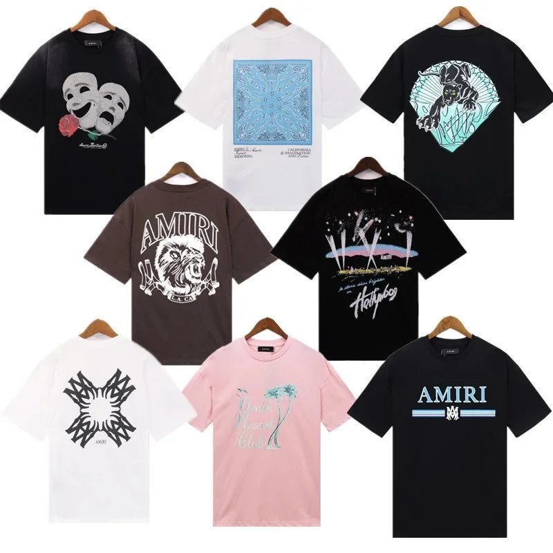 Amiri Black Short Sleeve T-Shirt