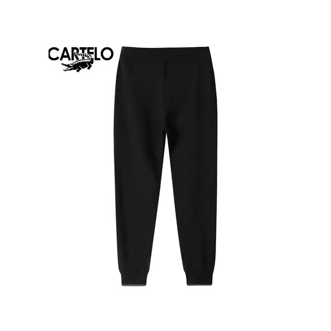 Cartelo Black Slim Fit Pants