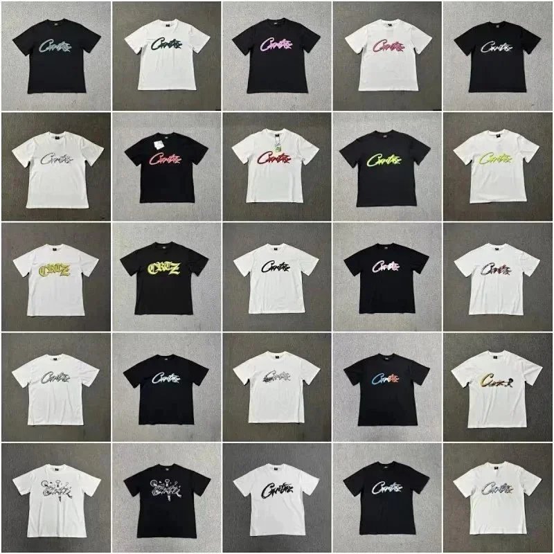 Cortez Black and White Short Sleeve T-Shirts