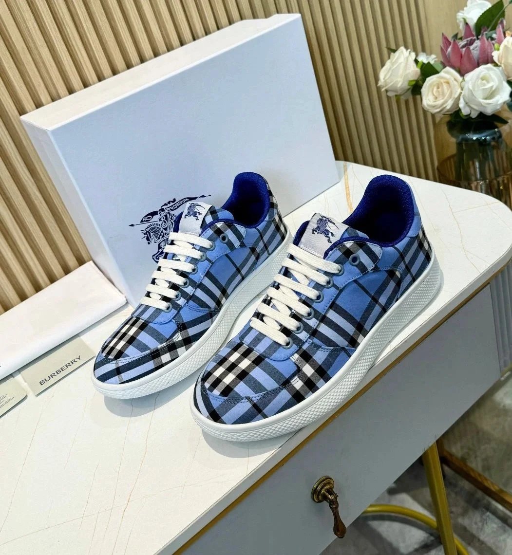 Burberry Sneakers Terrace low-top plaid — 5#