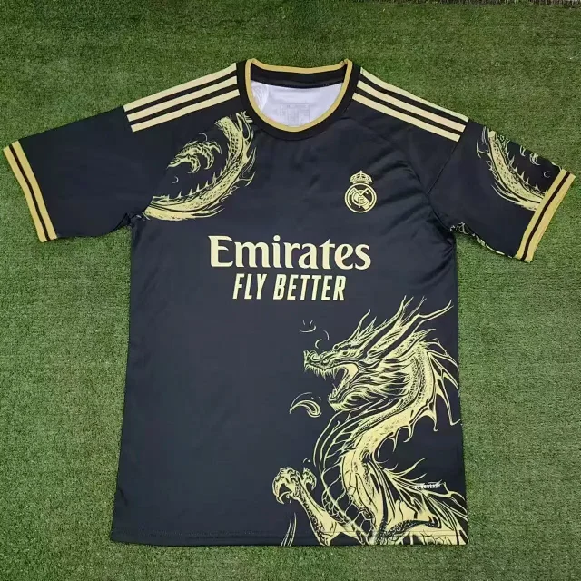 Real Madrid Football Jerseys Graphic dragon jersey product detail image 41