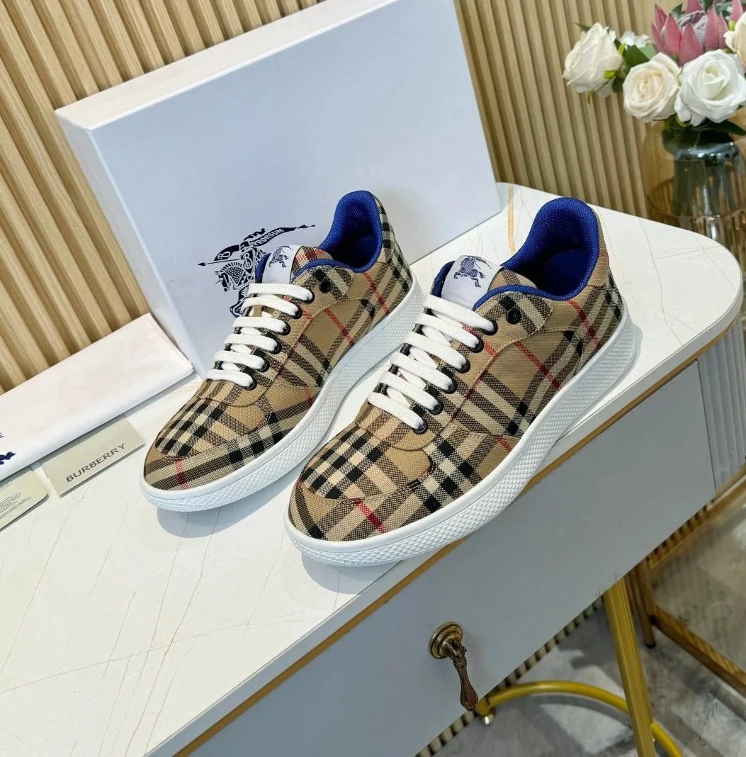 Burberry Sneakers Terrace low-top plaid — 2#