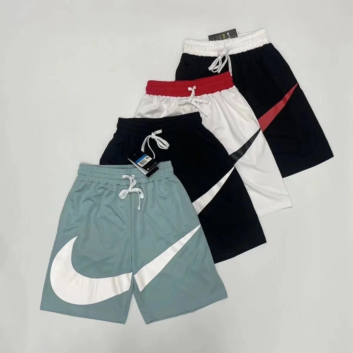 Nike Blue Drawstring Shorts