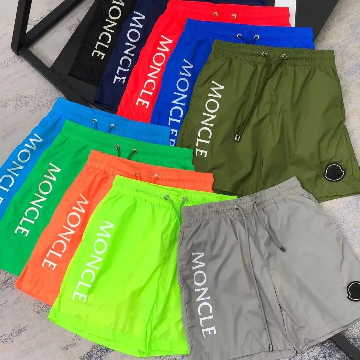 Moncler Colorblock Shorts