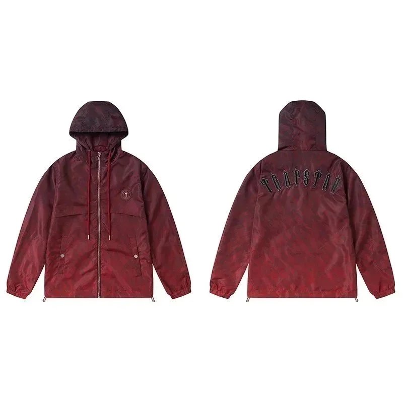 Trapstar Red Camo Windbreaker Jacket