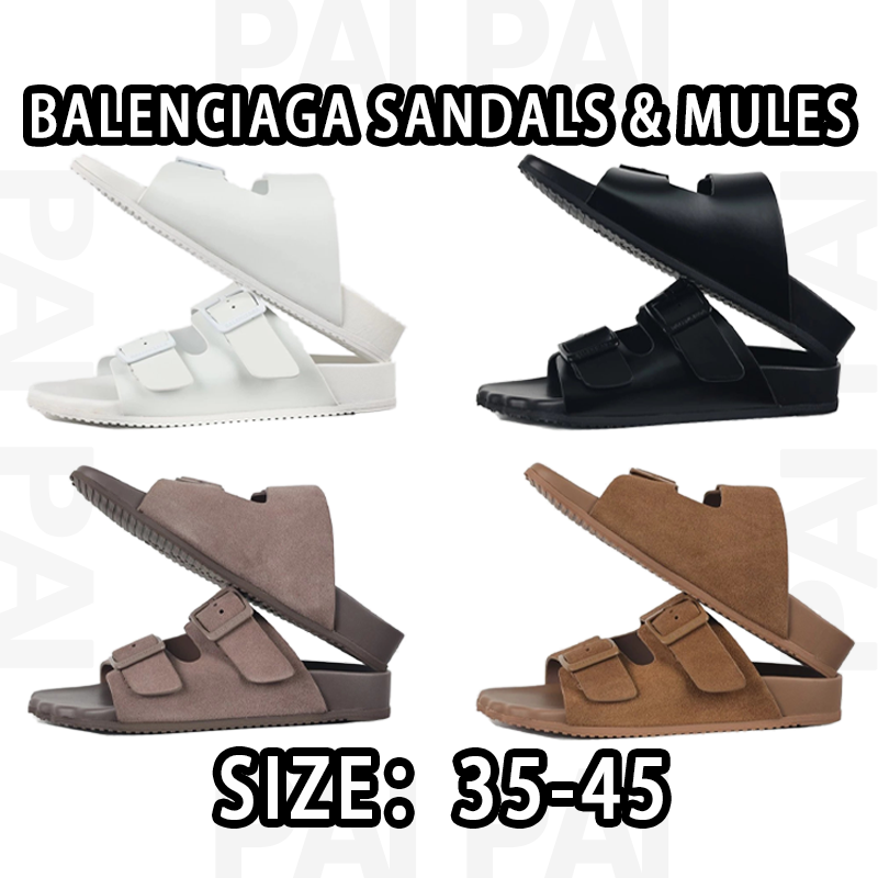 Balenciaga White Sandals & Mules