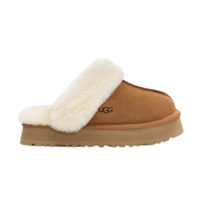 UGG Mini Bailey Bow Chestnut Suede Sheepskin Lined Ankle Boots - 17