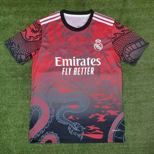 Real Madrid Football Jerseys Graphic dragon jersey product detail image 31